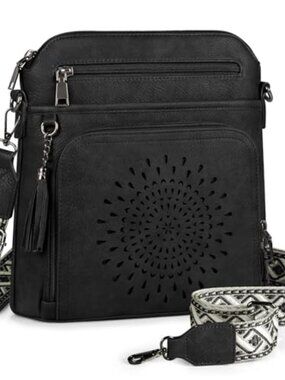 🆕 Crossbody Bag for Women Leather Crossbody Purses Trendy Lightweight Cross